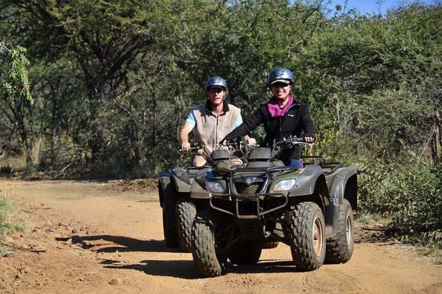Marloth Park Quad Biking Adventure 1-hour Off-Road - Riding the one-hour trail, winding paths and optional obstacles