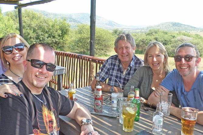 One day Safari including a 5 Hour Open Safari Vehicle Drive - Lunch inside Pilanesberg, with an active waterhole view
