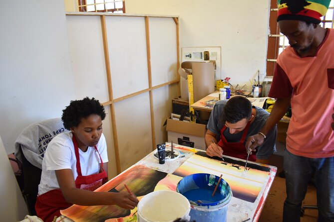 Painting & Drawing Jam with an Artist Activist w/ Kids add-on - Cape Town Art, But With Langa’s Real Rhythm