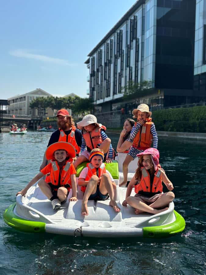 Pedal Boat Ride V&A Waterfront - Cape Town - Price and Value at About $9 per Person