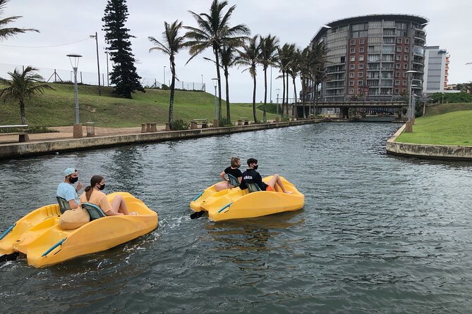 Pedal Boat Rides on Durban Point Waterfront Canals - The Views: Calm Water, Good Weather Energy