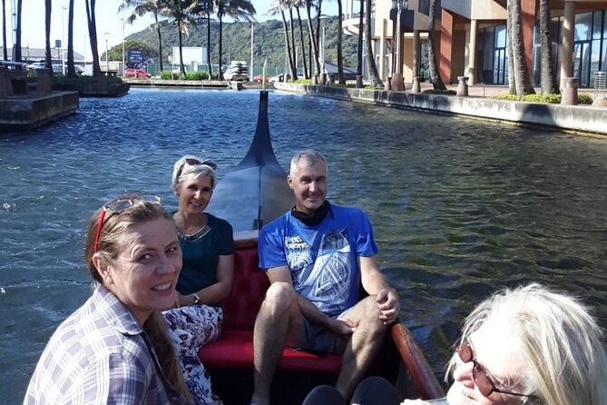 Picnic Gondola Boat Ride at Durban Point Waterfront Canal - Private group energy on the water