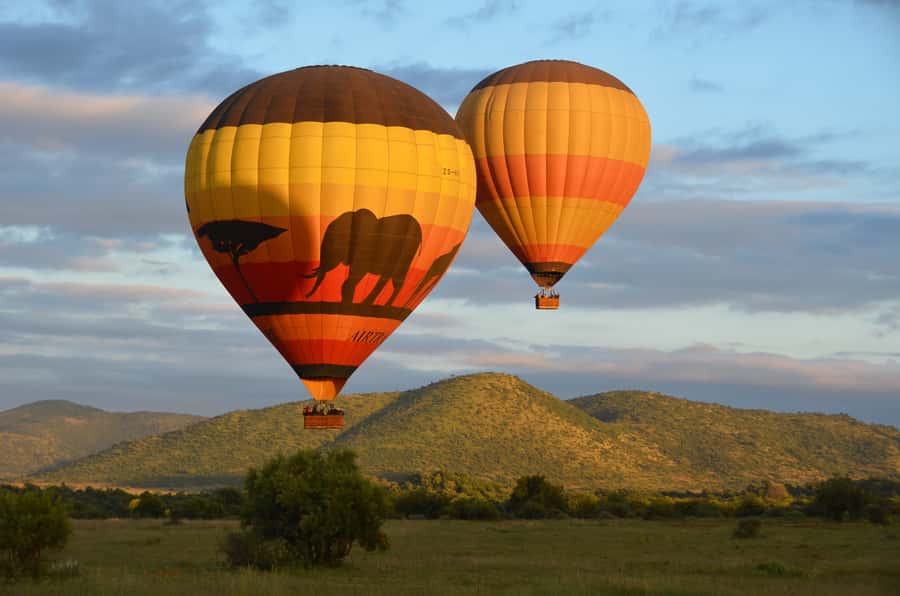 Pilanesberg National Park/Sun City Hot Air Balloon Safari - 45 to 60 Minutes Above the Savannah