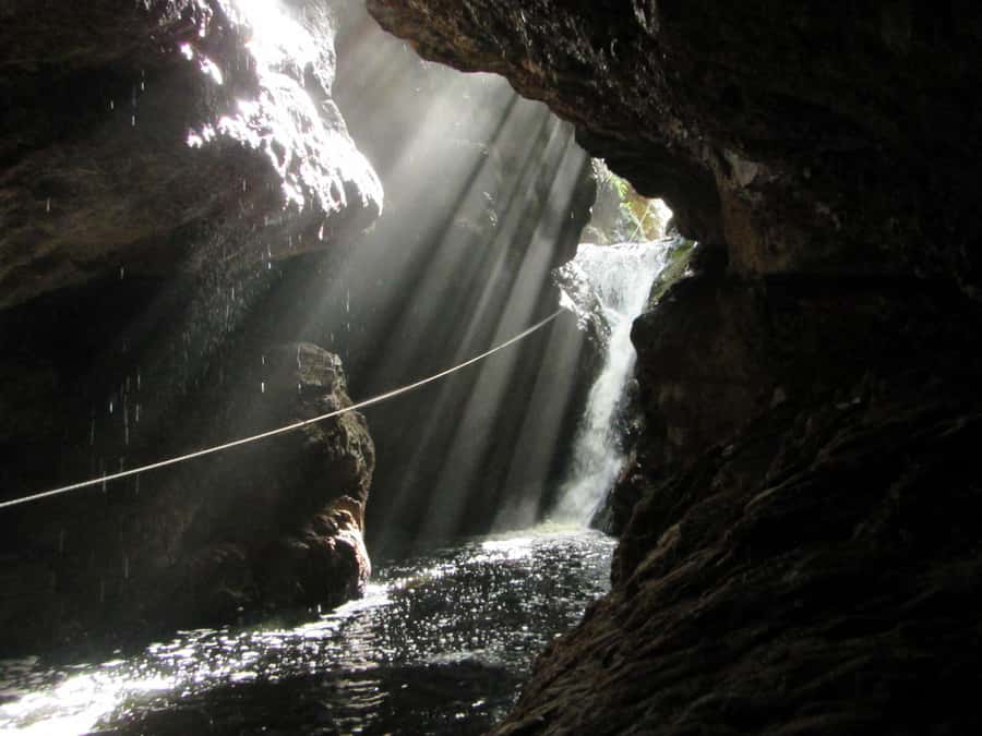 Plettenberg Bay: Canyoning Trip - First River Steps: Jumps, Short Swim, and Getting Your Bearings