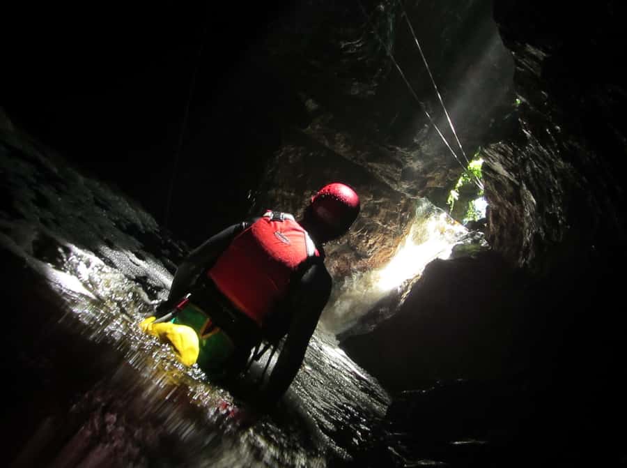 Plettenberg Bay: Canyoning Trip - The Rush: Waterfall Abseil and a Seasonally Controlled Zip-Line