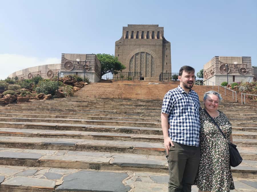Pretoria Tour-Voortrekker Monument, Town, Union Buildings - Church Square, Pretoria’s Supreme Court, and New-South-Africa Street Scenes
