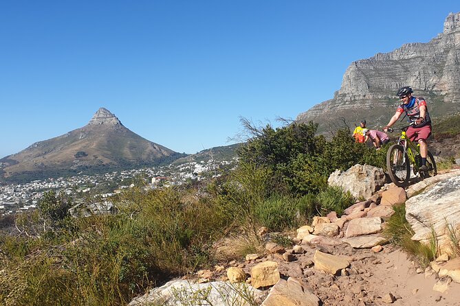 Private E-Bike Cape Town MTB Trails with a Pro - When Weather Changes the Plan, It Can Still Be a Win