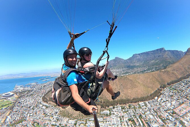 Private Exclusive Tandem Paragliding Experience in Cape Town - Cape Town from above, what you will actually see