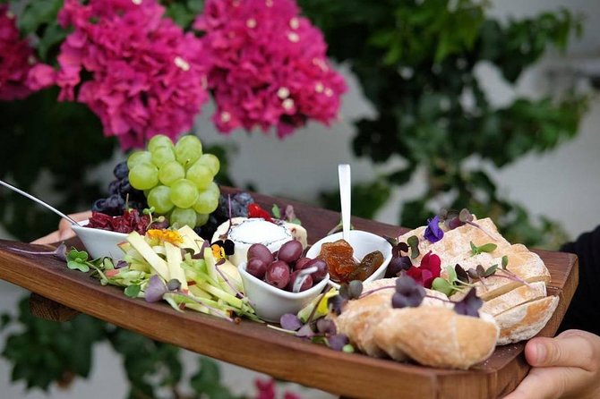 Private Package to Finest Vineyards - Stellenbosch pickup - Stop 1: L’Avenir, five cheeses, five wines, and big views