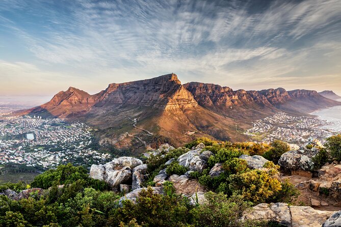 Private Table Mountain Penguins & Cape Point Tour from Cape Town - Hout Bay and the optional Seal Island boat view