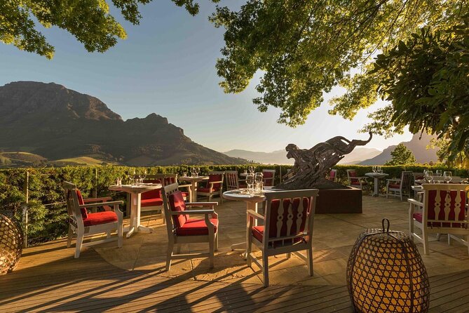 Private Tour: Cape Winelands to Stellenbosch & Franschhoek - Lanzerac Wine Estate: Pinotage roots and a big working farm setup