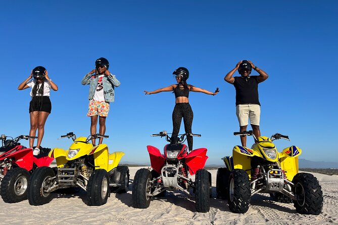 Quad Bike (ATV) with PHOTOSHOOT - Entering the white dunes: your hour on the quads