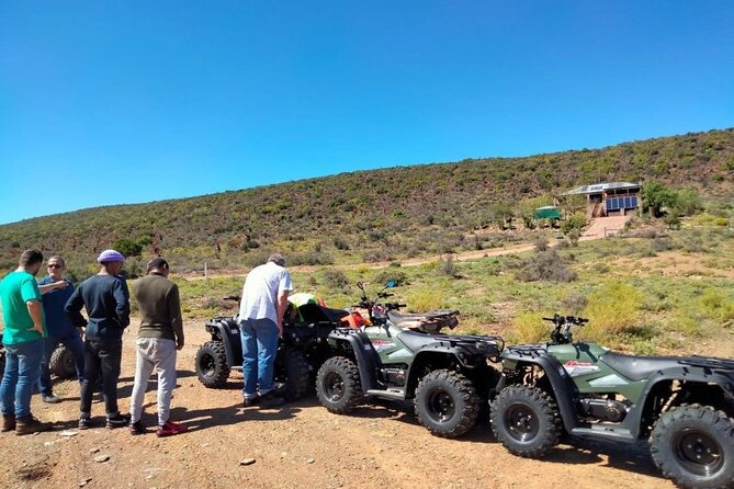 Quad Bike Fun Ride in Oudtshoorn Western Cape - The WildX meeting point, then quick setup before you hit the trails