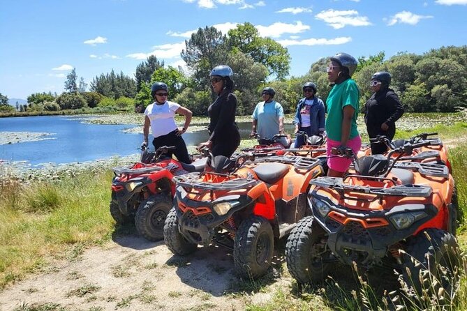 Quad Bike Fun Ride in Paarl Battle Bunker - The ride flow: check-in, briefing, then throttle time