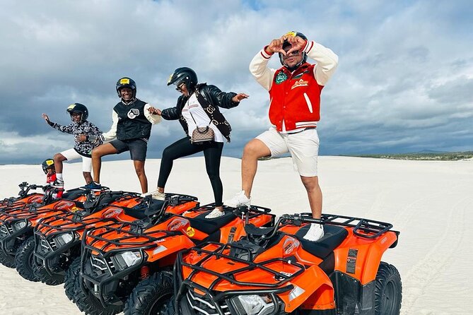 Quad bike in the Atlantis sand dunes Cape Town - Automatic quads and a safety briefing that actually helps