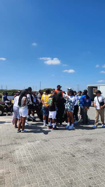 Quad biking Cape Town Atlantis Dunes - Pre-ride briefing, hair nets, helmets, and how they keep you safe