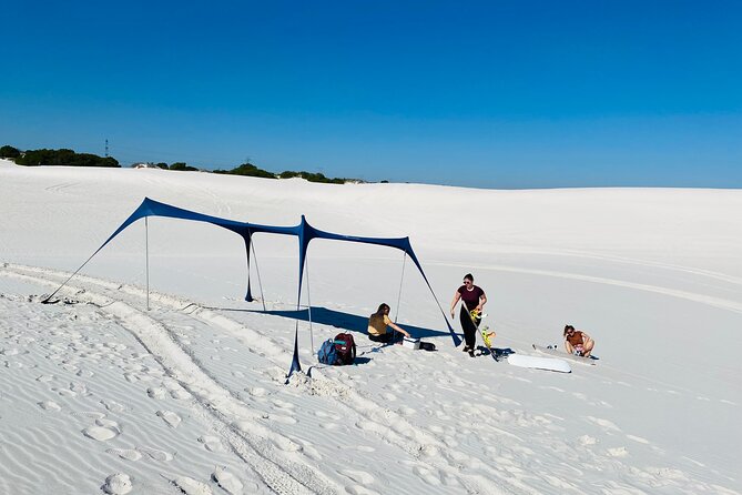 quadbiking and sandboarding combo - Sandboarding stage: 30 minutes with boards and wax