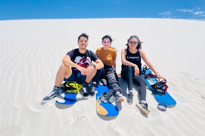 quadbiking and sandboarding combo - Meeting point at Wesfleur, plus the pickup reality
