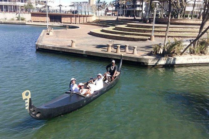 Relaxing Gondola Boat Ride on the Durban Point Waterfront Canal - What the scenery is like, and what it is not