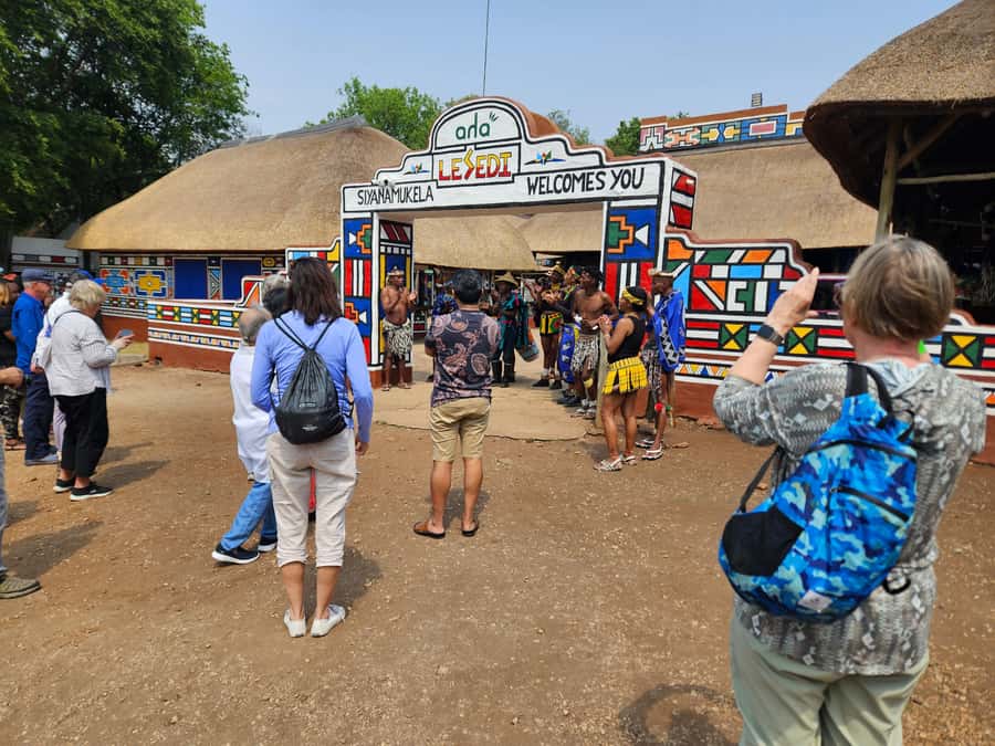 Safari at Lion and Rhino Park / Lesedi Culture Village - Small Group Comfort: Air-Conditioned Transport and a Guide Who Sets the Tone
