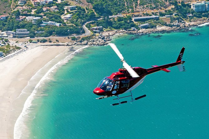 Scenic Cape Point Helicopter Tour from Cape Town - Sport Helicopters Cape Town: the check-in moment before takeoff