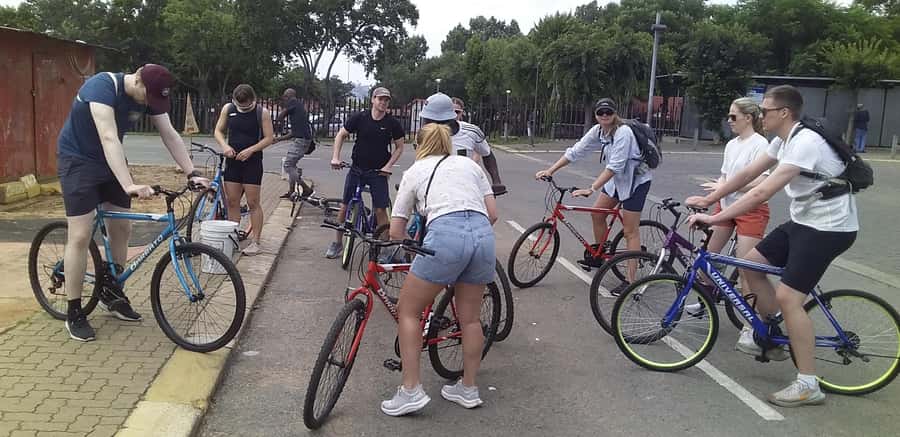Soweto: Bike Tour with a Local Tour Guide - The 16 June 1976 lesson, told at the right stop