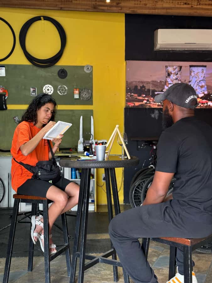 Soweto: Sip & Paint Walking Tour & Take Home a Canvas - Street food tasting and wine time, paced so you do not feel rushed