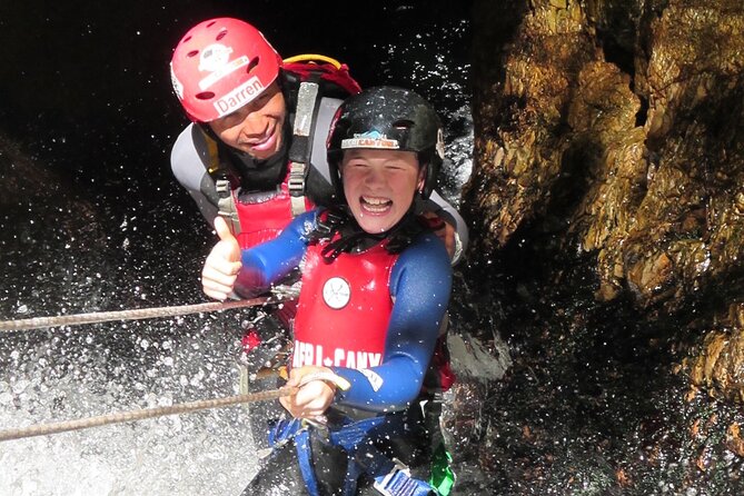 Standard Canyoning Trip in The Crags, South Africa - Two waterfalls, two different vibes: 82-foot rappel and 98-foot zipline