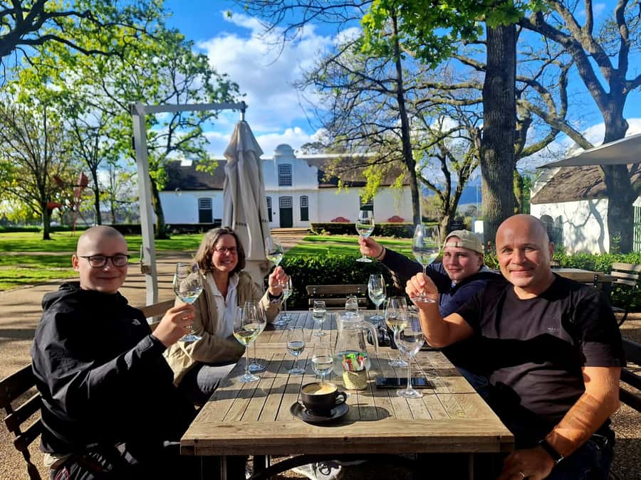 Stellenbosch: Daily Diffirent small group full day wine tour - Pickup in Stellenbosch, Then the Day Starts Moving
