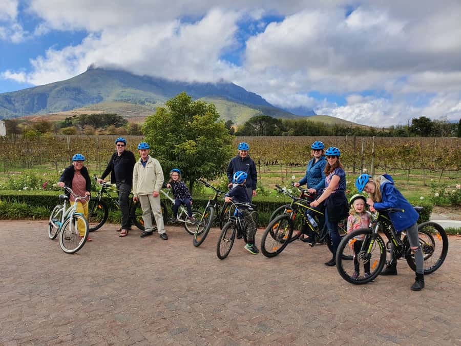 Stellenbosch: Historical Bike Tour & Wine Tasting - The Jonkershoek Valley route: forests, hills, and UNESCO-country mountains