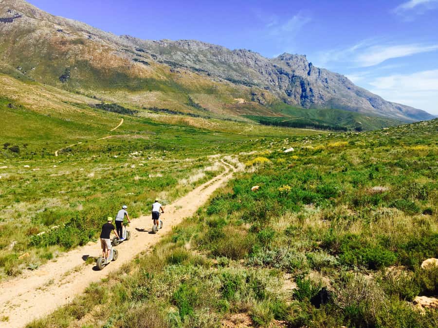 Stellenbosch Winelands downhill gravity Scooter - The Scenic Drive Break: Why the Wait Feels Useful