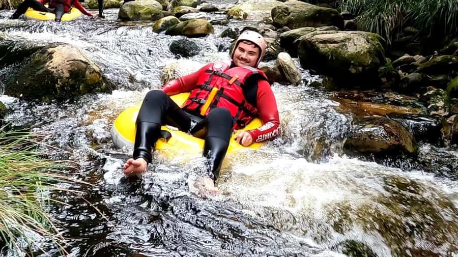Stormsrivier: Green Route Tubing and Paddle-Boarding Tour - Storms River at its widest: tubing and SUP in the same 1.5-hour guided block