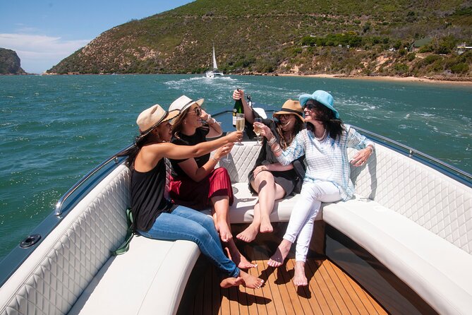 Sunset Boat Cruise on Bella Vita Champagne Lounger - The 1 hour 30 minute loop: lagoon scenery and a chance at marine life