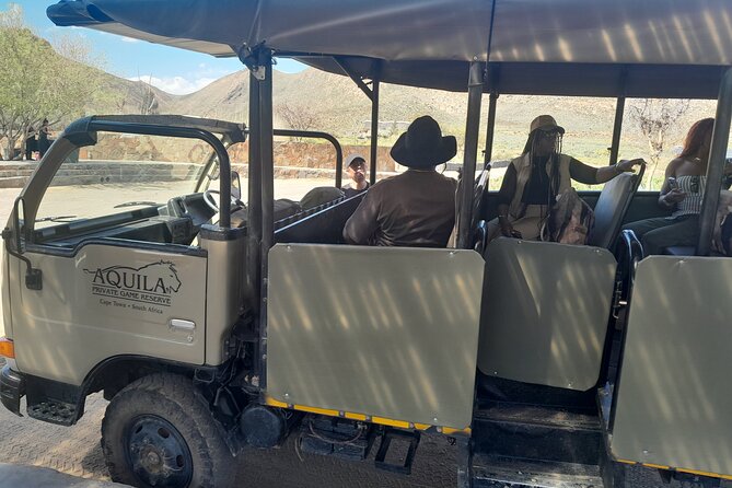 Sunset Safari Big 5 Aquila with Snacks and Wine Tasting - Worcester and Touws River breaks: using the drive time well