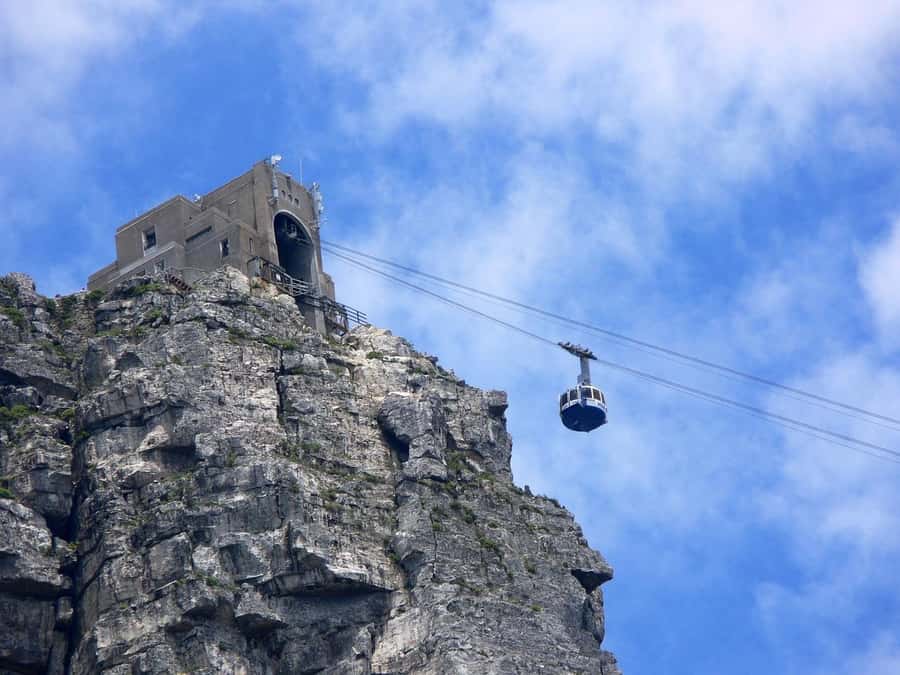 Table Mountain Cable Car Ticket with Transfer - The cable car ride: five minutes, 1,067 meters up, and big views on repeat