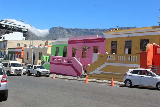 Table Mountain Cape Town City Tour Kirstenbosch Gardens +Tickets - Bo-Kaap: colorful houses, cobblestones, and Cape Malay culture