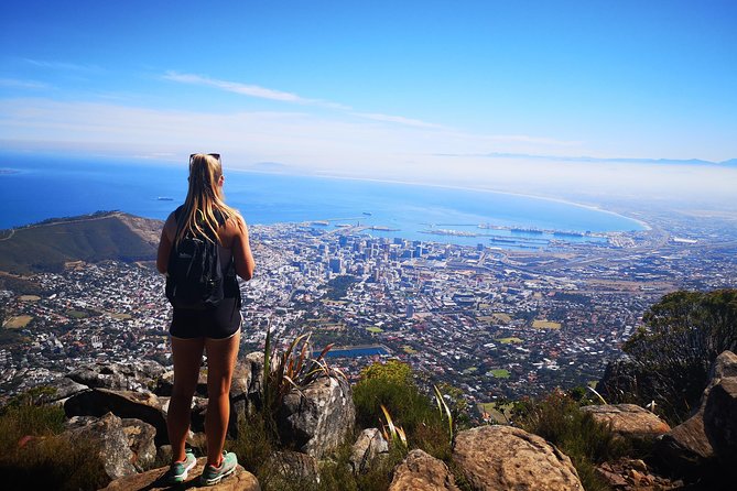 Table Mountain Half Day Hike: India Venster Trail - Views you will chase: Table Bay, Devil’s Peak, Lions Head, and Signal Hill