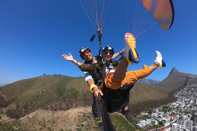 Tandem Paragliding in Cape Town - GoPro photos and videos: the add-on you should plan for