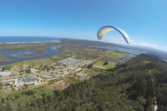 Tandem Paragliding Instructional Flights in Garden Route - Up in the Air: What You’ll See Over Sea, Beach, Lakes, and Mountains