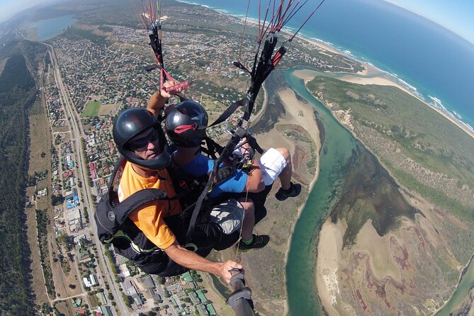 Tandem Paragliding Wilderness South Africa - Meeting at XQVW+3H Sedgefield and Getting Ready