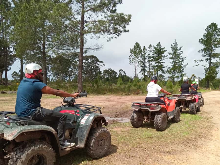 THE CRAGS PLETTENBERG BAY: QUAD BIKE FUN RIDE - What the 45 minutes actually feels like on the quad