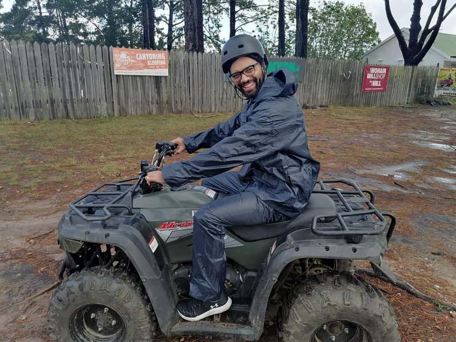 THE CRAGS PLETTENBERG BAY: QUAD BIKE FUN RIDE - When roads get blocked: relocation can save your day