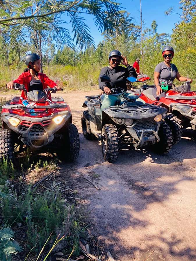 THE CRAGS PLETTENBERG BAY: QUAD BIKE FUN RIDE - The start matters: instruction, safety briefing, and hands-on coaching