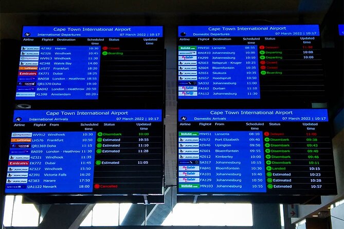 Transfer from Cape Town City Center to Cape Town Airport - Key Highlights You’ll Care About