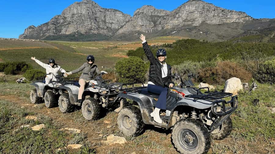 Vrede en Lust Wine Estate: 1H Quad Bike Trail - The 1-hour trail: what the ride actually feels like