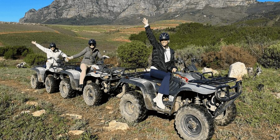 Vrede en Lust Wine Estate: 1H Quad Bike Trail - Guides you’ll remember: Michelle, Blommie, and the value of calm instruction
