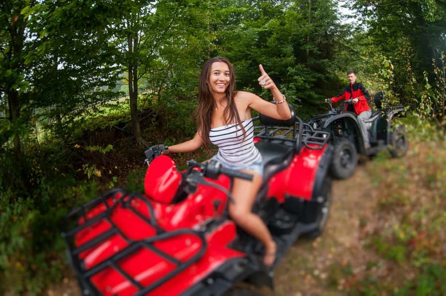 WILDERNESS GARDEN ROUTE QUAD BIKE FUN RIDE - A 45-Minute Technical Quad Ride in the Garden Route Bush