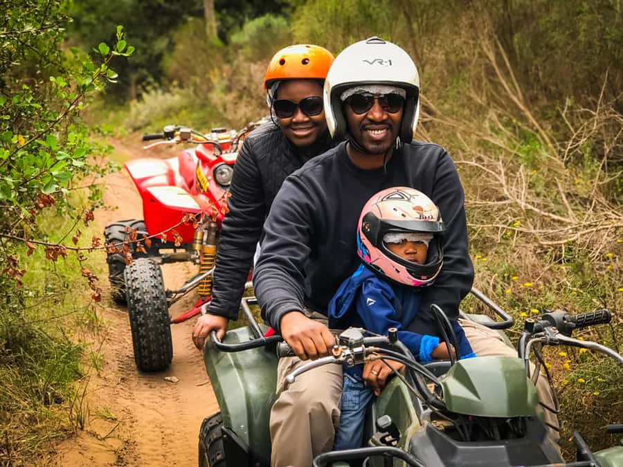 WILDERNESS GARDEN ROUTE QUAD BIKE FUN RIDE - Getting Started: Safety Briefing and Quad Bike Basics