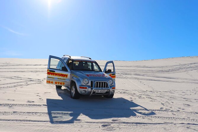 WildX Adventures Jeep 4x4 White Sand Dunes in Cape Town Atlantis - Inside the Dunes: Steep Bits, Sand Tracks, and Panoramic Views