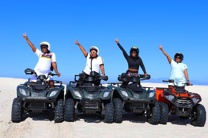 WILDX Atlantis QUAD BIKE ADVENTURE + PHOTO OPS CAPE TOWN - Price and value: the booking fee plus the R200 permit
